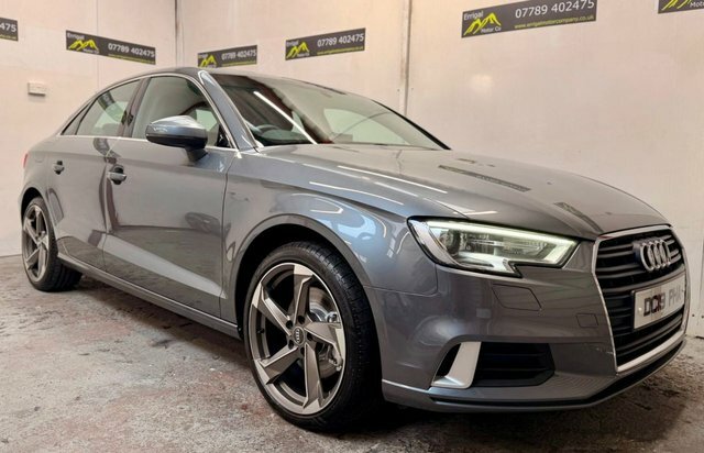 Audi A3 2019 2.0 Tdi 35 Sport Saloon S Tronic E Grey