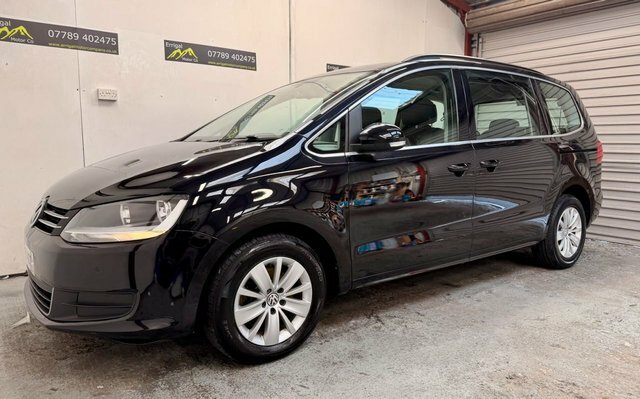Volkswagen Sharan 2015 2.0 Tdi Bluemotion Tech Se Mpv Man Black #4