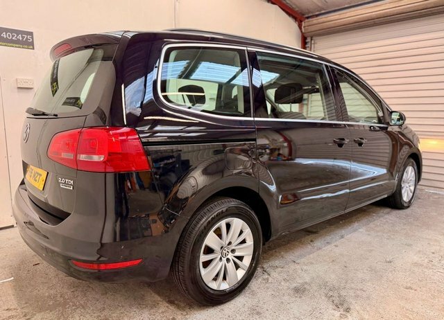 Volkswagen Sharan 2015 2.0 Tdi Bluemotion Tech Se Mpv Man Black #2