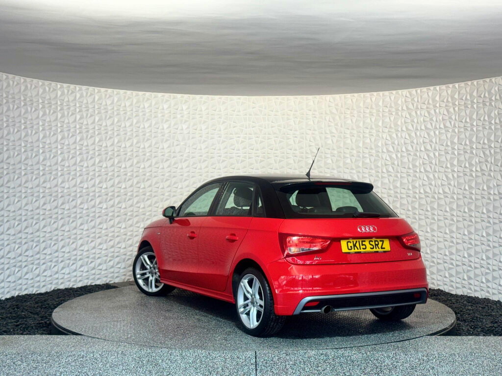 Audi A1 1.6 Tdi S Line Sportback Euro 5 Ss GK15SRZ Red #2