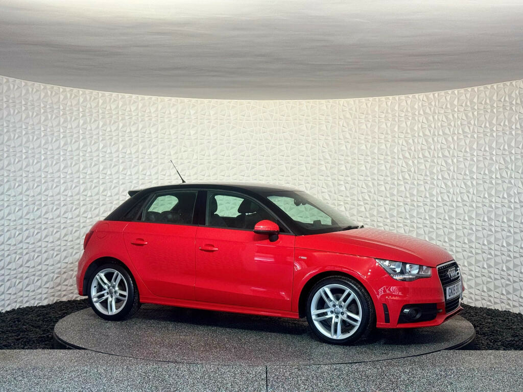 Audi A1 1.6 Tdi S Line Sportback Euro 5 Ss GK15SRZ Red #6
