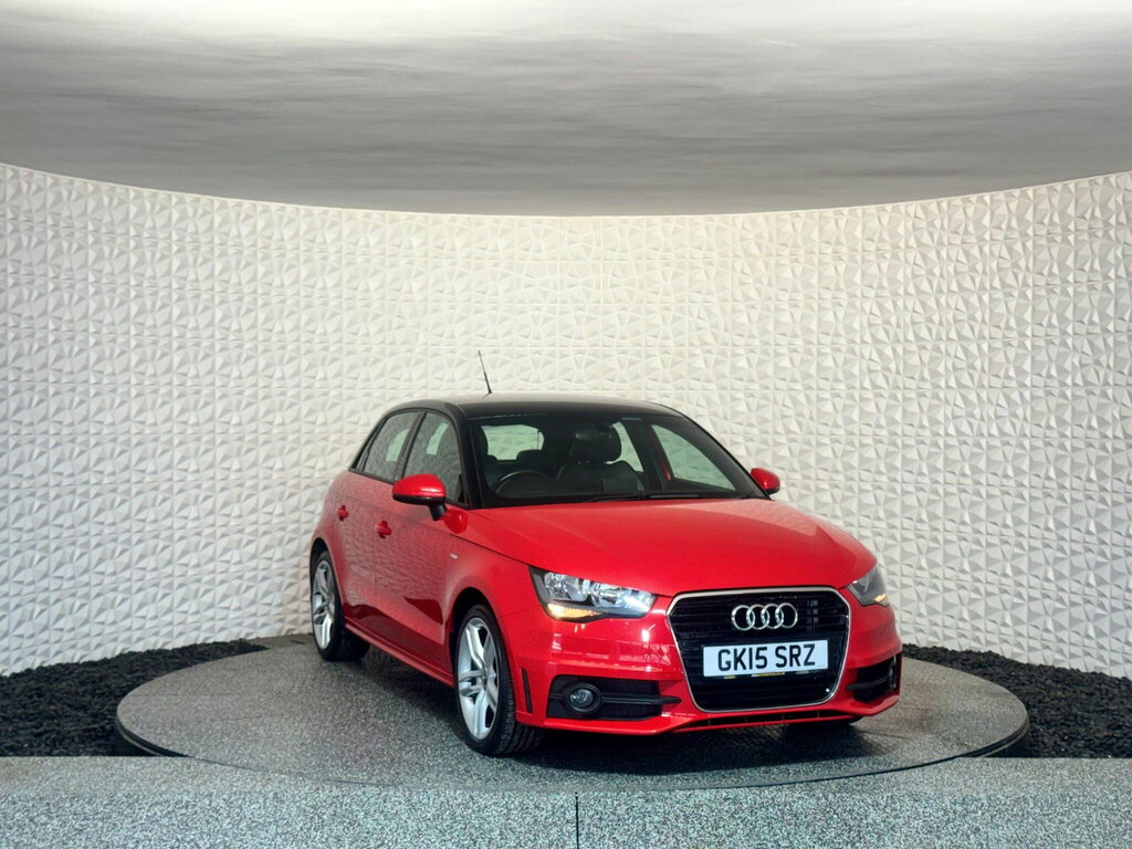 Audi A1 1.6 Tdi S Line Sportback Euro 5 Ss GK15SRZ Red #4