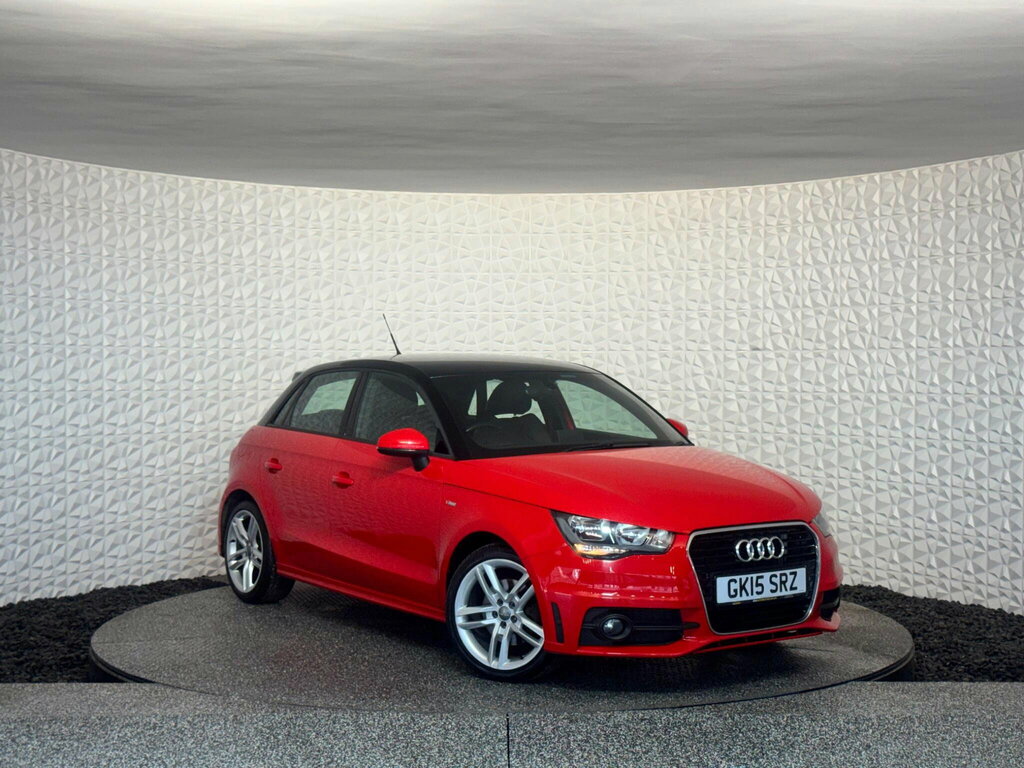 Audi A1 1.6 Tdi S Line Sportback Euro 5 Ss Red