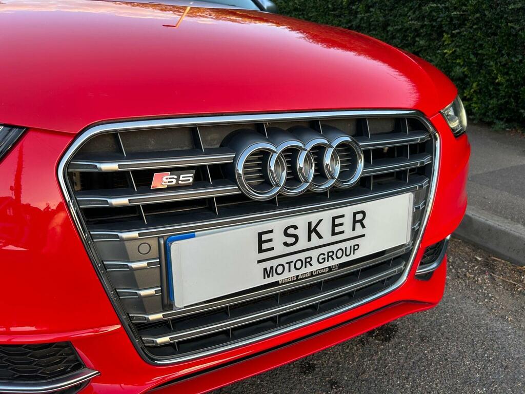 Audi S5 3.0 Tfsi V6 Cabriolet S Tronic Quattro Euro 5 Ss Red #3