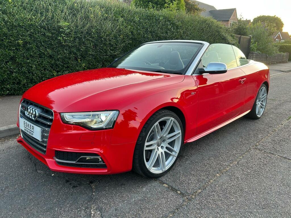 Audi S5 3.0 Tfsi V6 Cabriolet S Tronic Quattro Euro 5 Ss Red