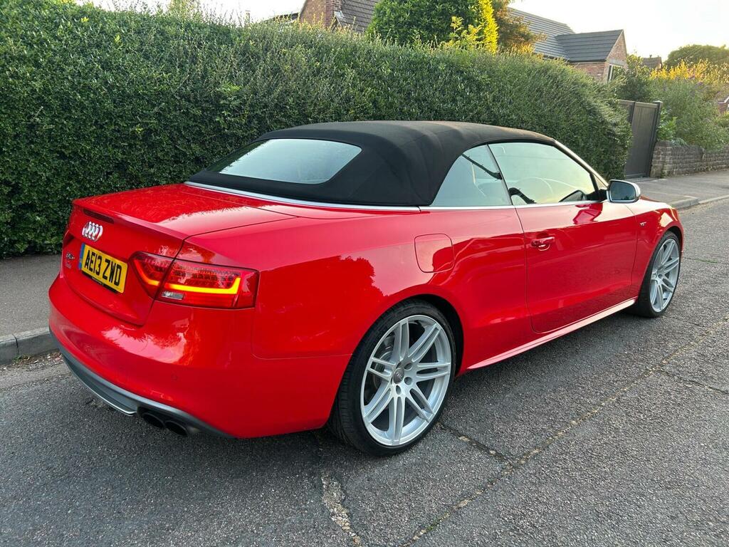 Audi S5 3.0 Tfsi V6 Cabriolet S Tronic Quattro Euro 5 Ss Red #2
