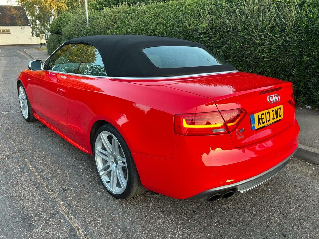 Audi S5 3.0 Tfsi V6 Cabriolet S Tronic Quattro Euro 5 Ss Red #4