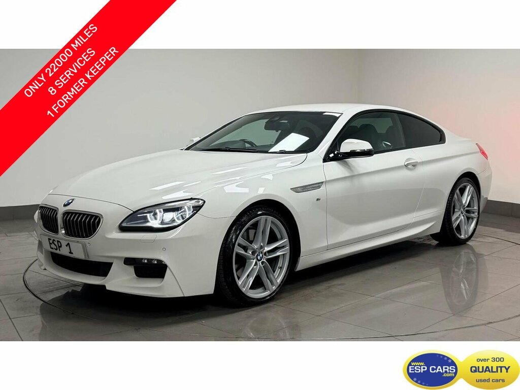 BMW 6 Series 640D M Sport White
