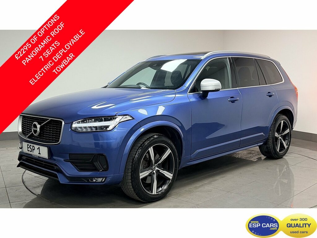 Volvo XC90 D5 Powerpulse R-design Blue