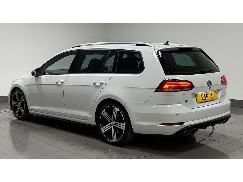 Volkswagen Golf Tsi R FE70WTU White #4