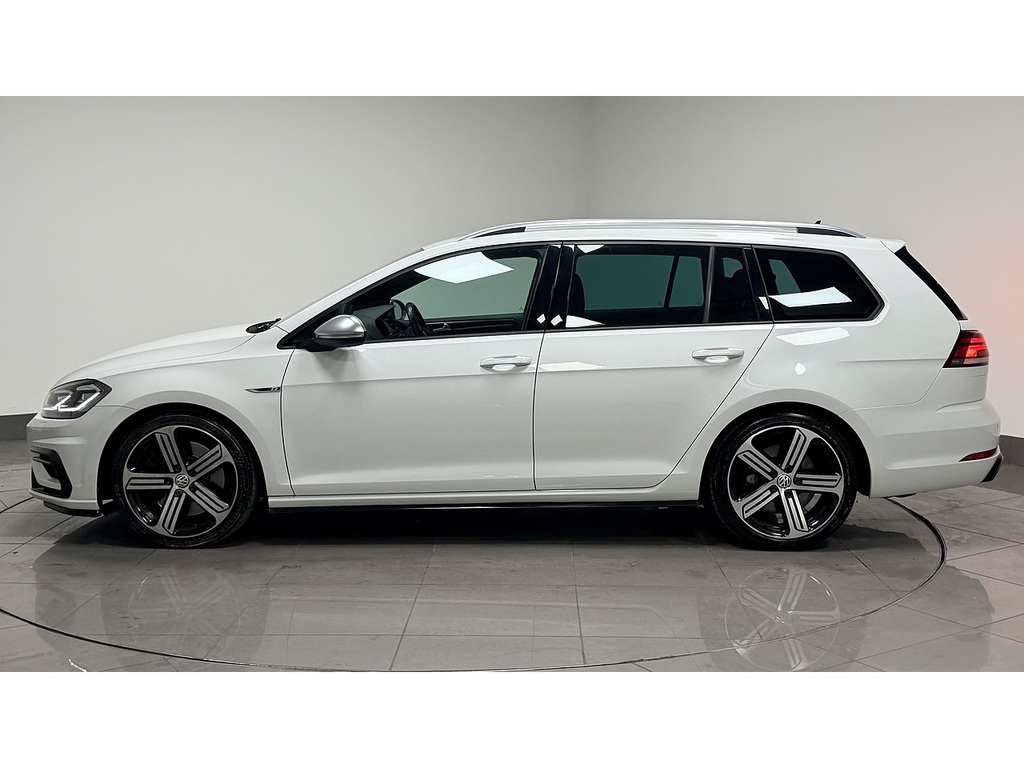 Volkswagen Golf Tsi R FE70WTU White #3