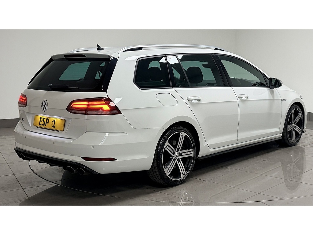 Volkswagen Golf Tsi R FE70WTU White #6