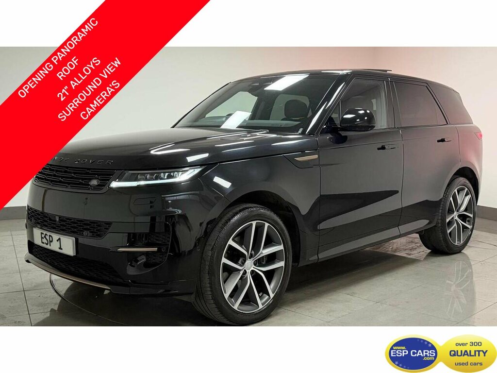Land Rover Range Rover Sport D300 Mhev Dynamic Se Black