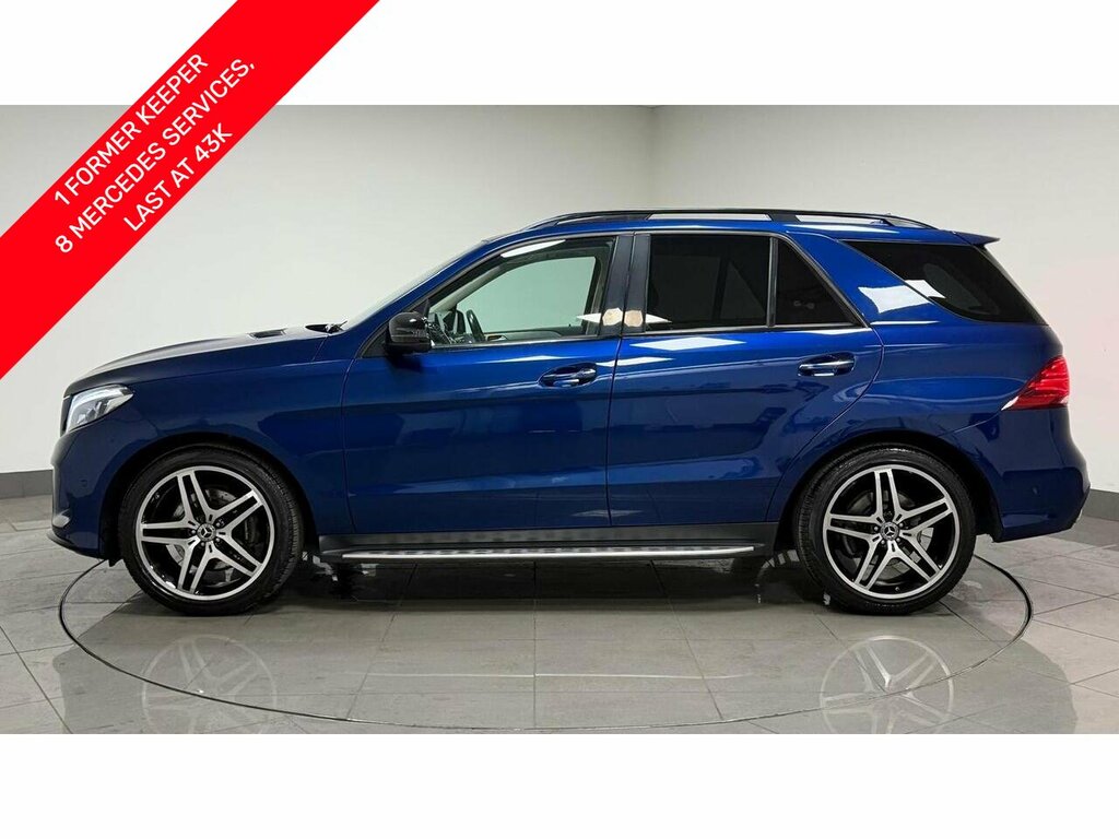 Mercedes-Benz GLE Class Gle350d V6 Amg Line Blue #3