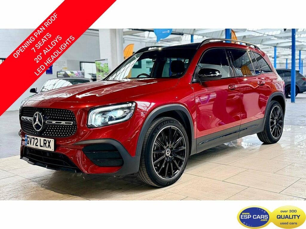 Mercedes-Benz GLB Class Glb200 Amg Line Night Edition Red