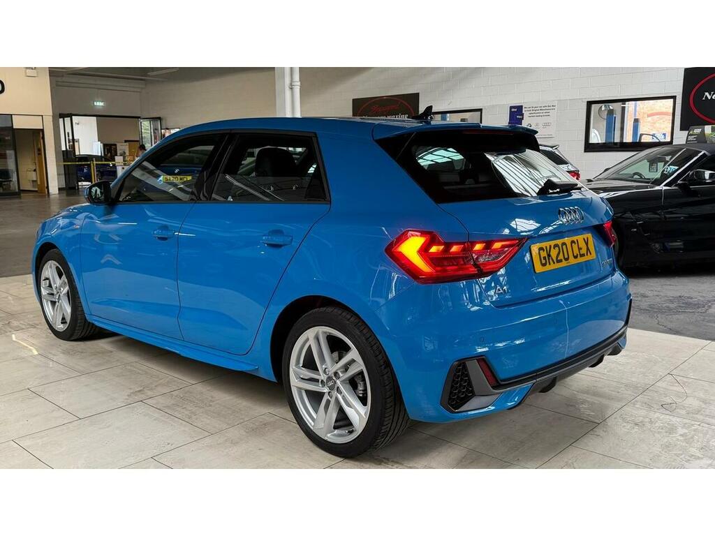 Audi A1 Tfsi S Line Blue