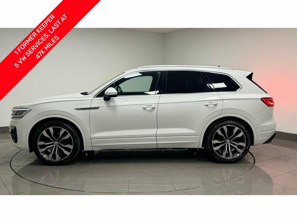 Volkswagen Touareg Tdi V6 R-line Tech GF19FAO White #3