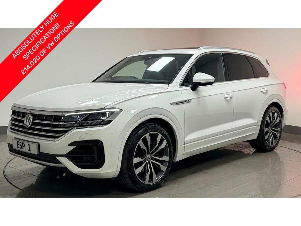 Volkswagen Touareg Tdi V6 R-line Tech White