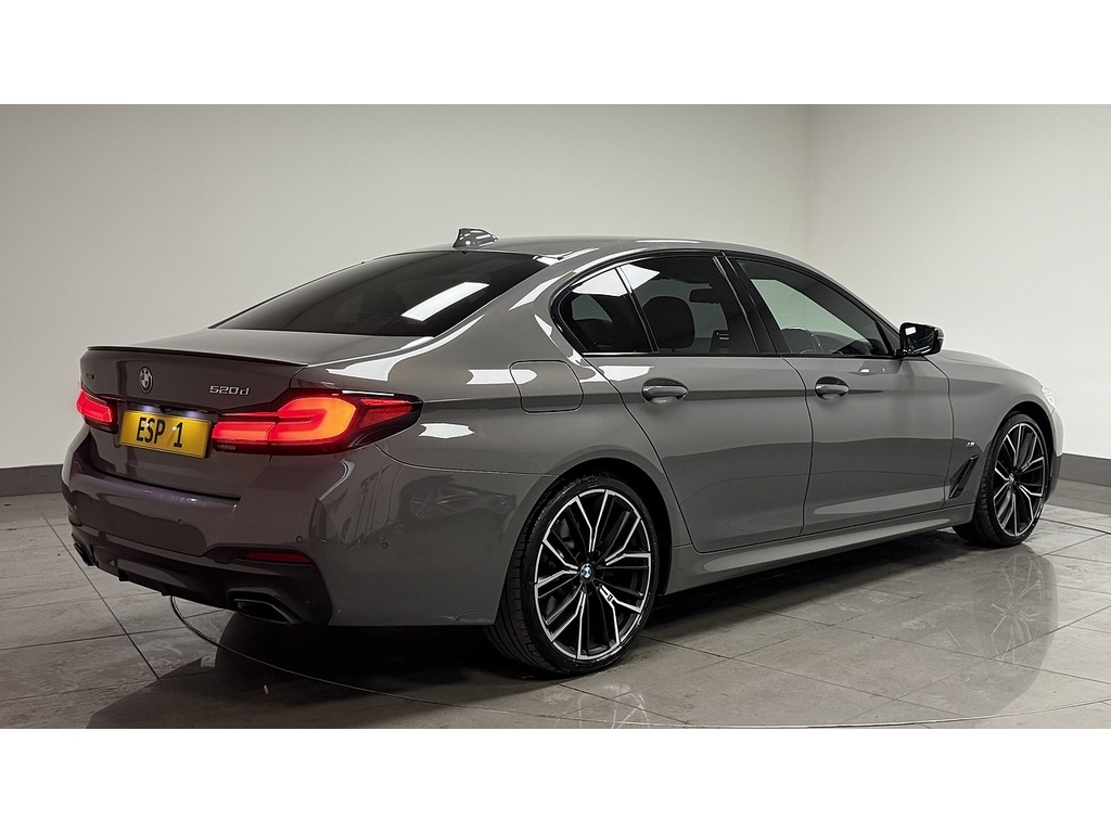BMW 5 Series 520D Mht M Sport Grey #6