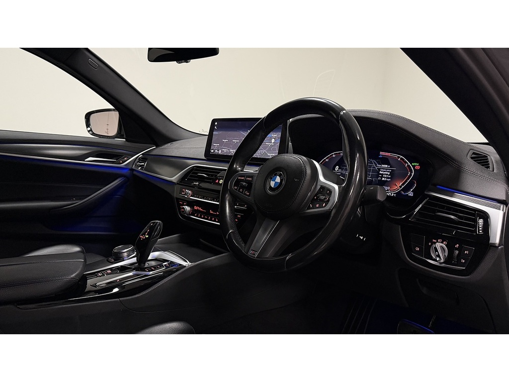 BMW 5 Series 520D Mht M Sport Grey #2