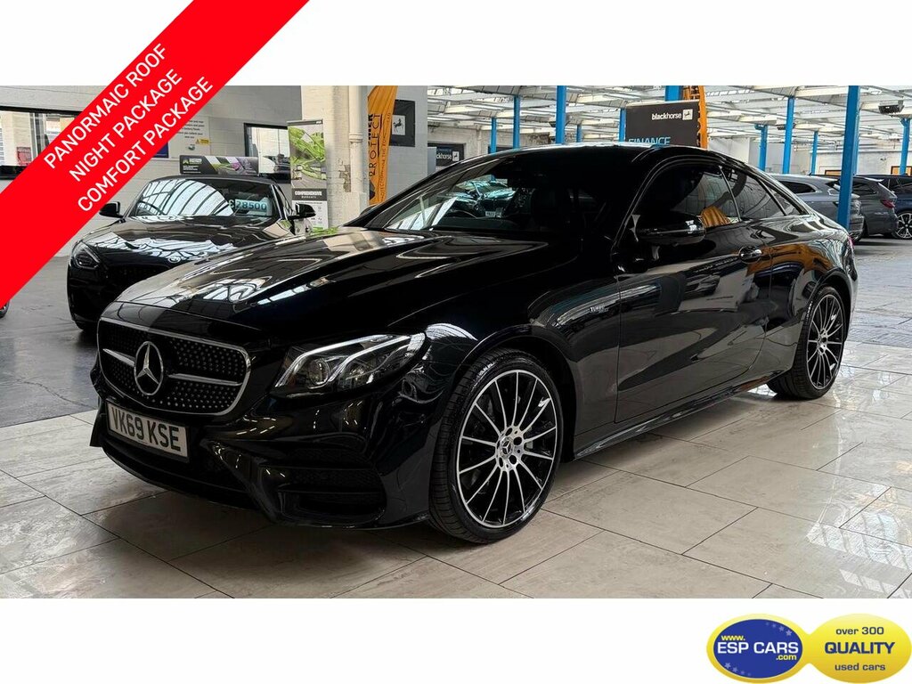 Mercedes-Benz E Class E400d Amg Line Black