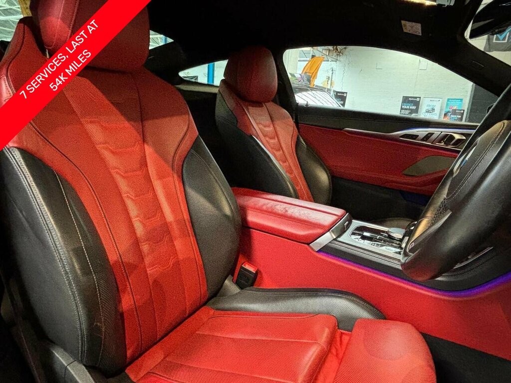 BMW 8 Series 840D Blue #2