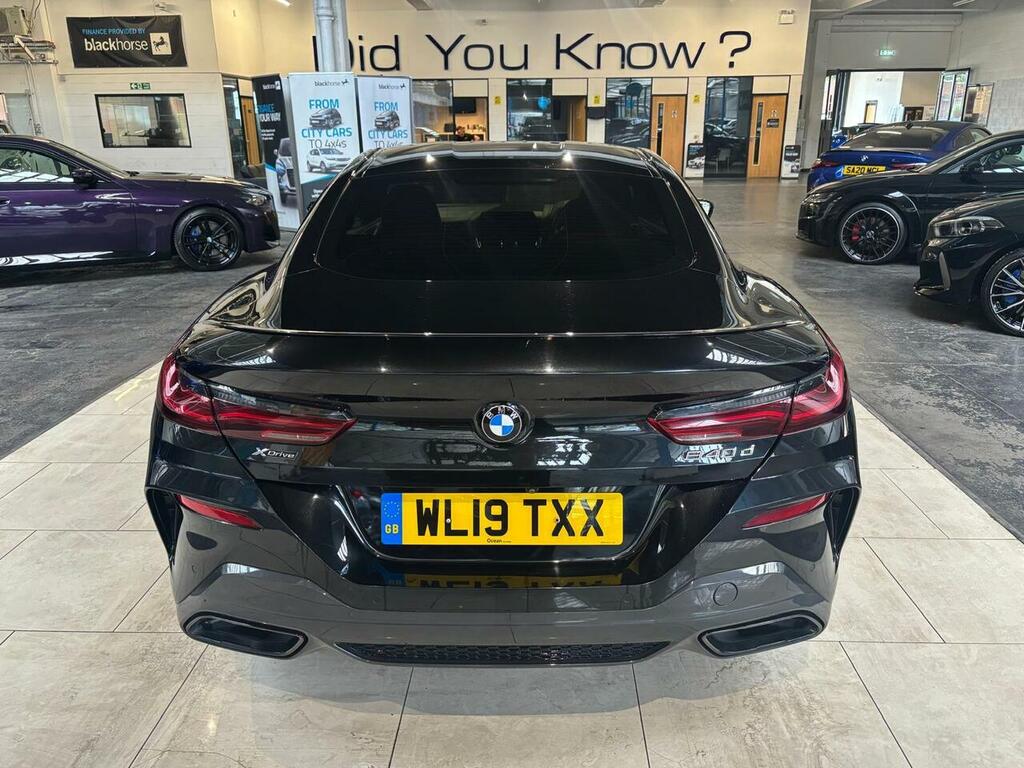 BMW 8 Series 840D Blue #4