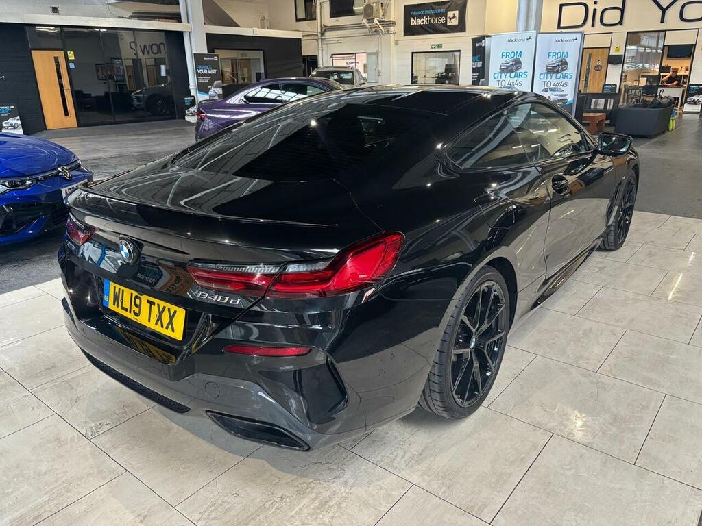 BMW 8 Series 840D Blue #5