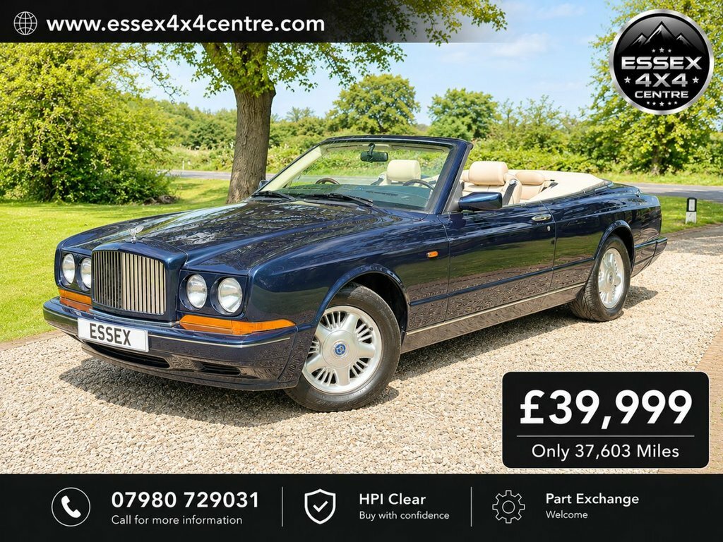 Bentley Azure Azure 6.8 V8 Turbo Left Hand Drive Blue