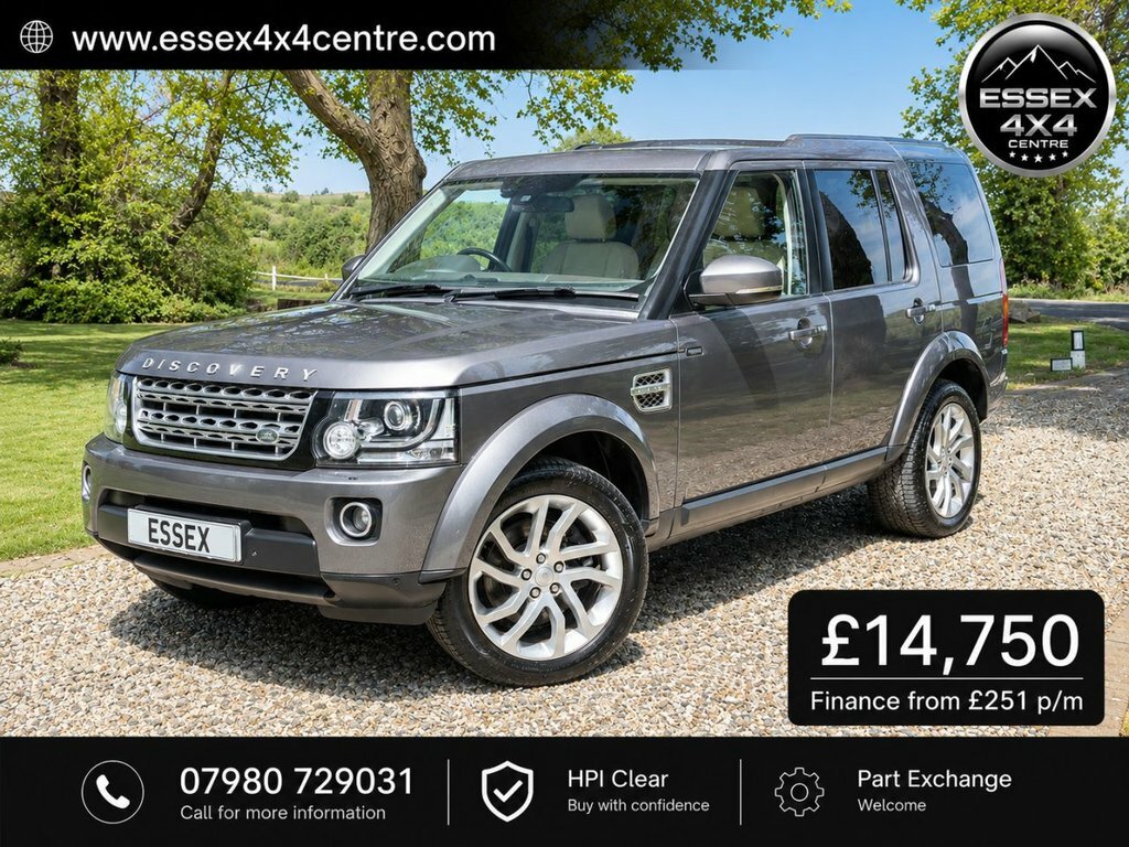 Land Rover Discovery 4 3L Hse Grey