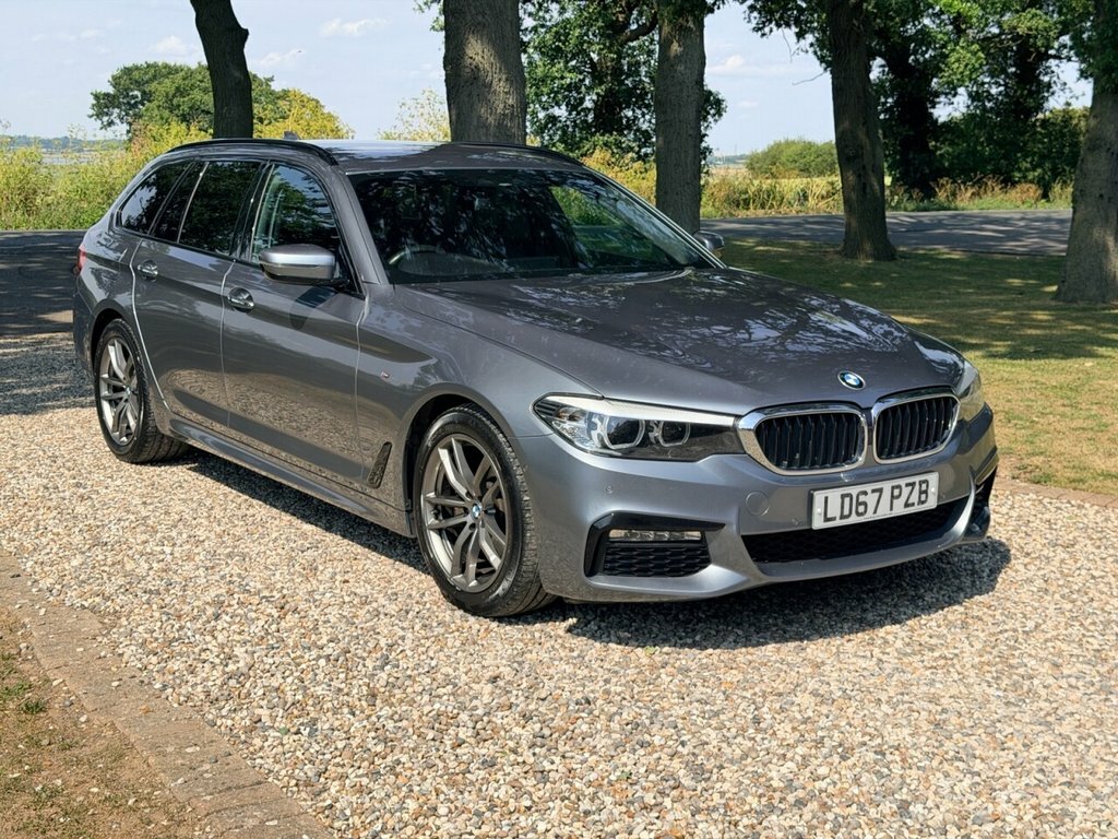 BMW 5 Series 2L M Sport LD67PZB Blue #5