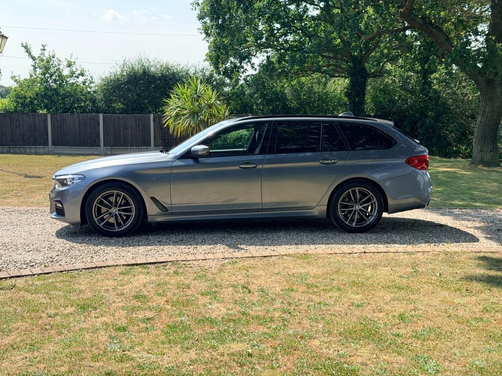BMW 5 Series 2L M Sport LD67PZB Blue #2