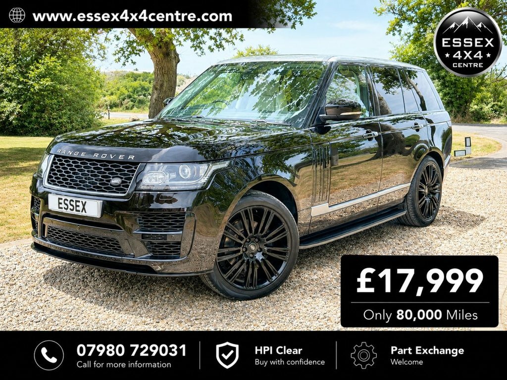 Land Rover Range Rover 3L Vogue Se Black