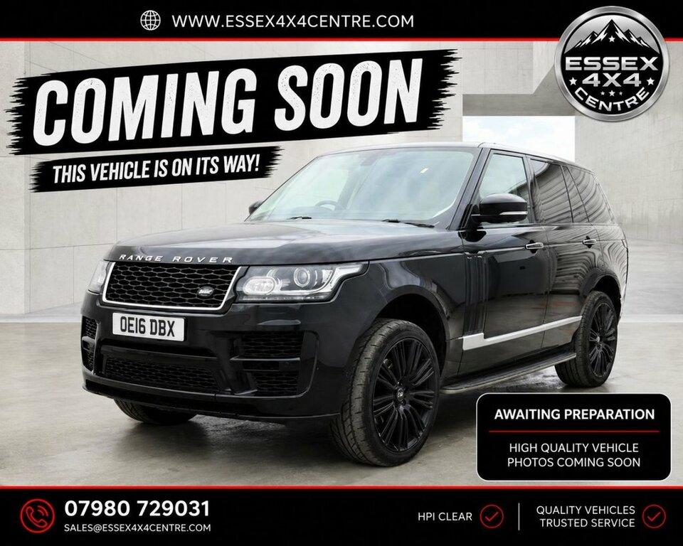 Land Rover Range Rover 3L Vogue Se Black