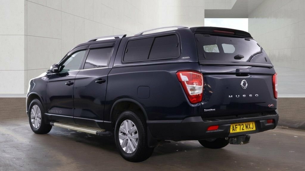 SsangYong Musso 2.2L Rhino Blue #4