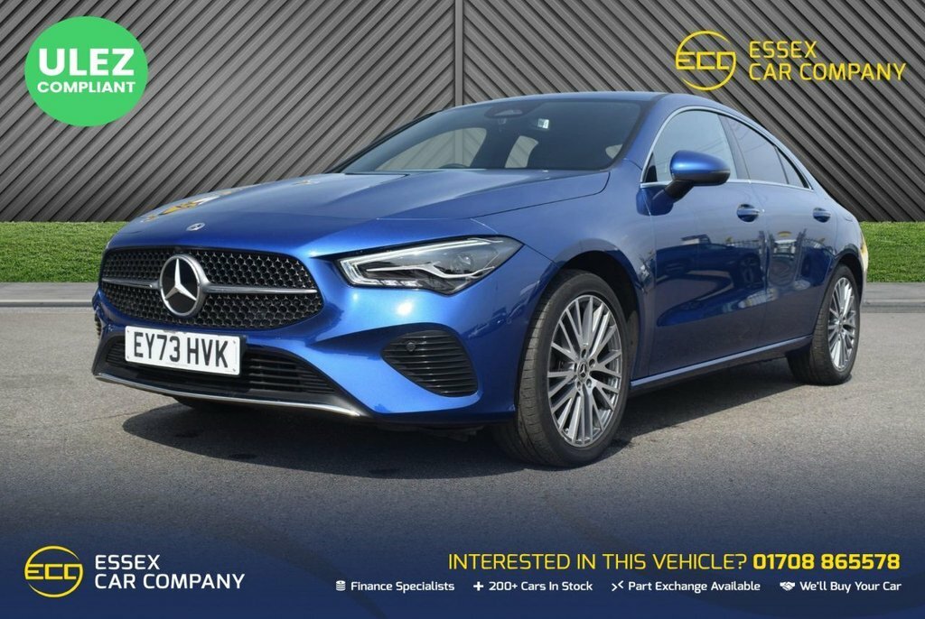 Mercedes-Benz CLA Class 220D Amg Line Executive Tip White #1