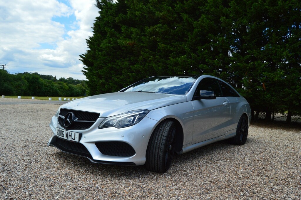 Mercedes-Benz E Class Coupe 3.0 E350d V6 Amg Line Edition 201616 KU16WHJ Silver #5