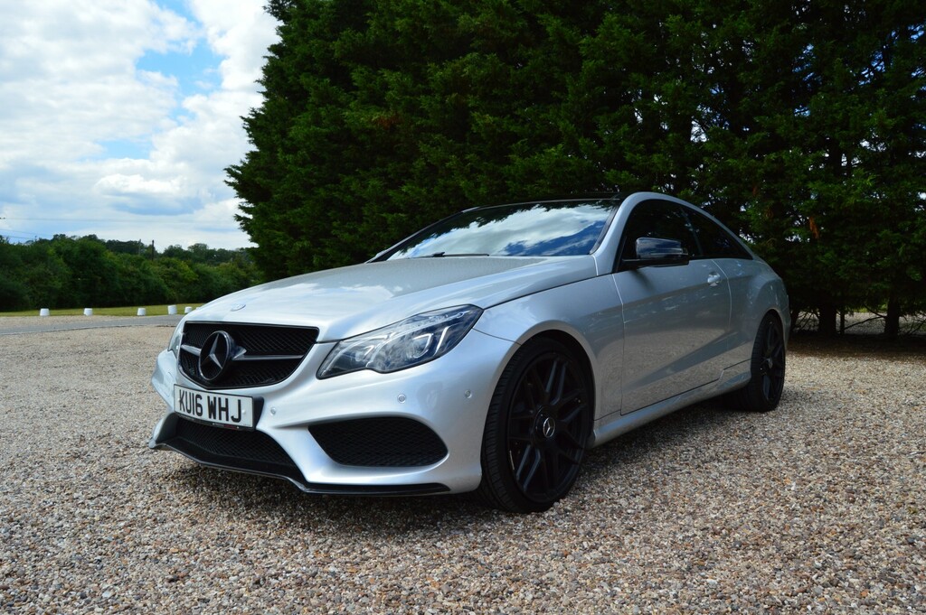 Mercedes-Benz E Class Coupe 3.0 E350d V6 Amg Line Edition 201616 KU16WHJ Silver #2