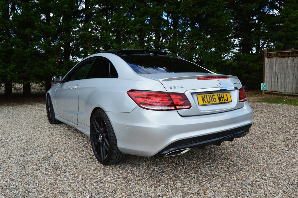 Mercedes-Benz E Class Coupe 3.0 E350d V6 Amg Line Edition 201616 KU16WHJ Silver #6