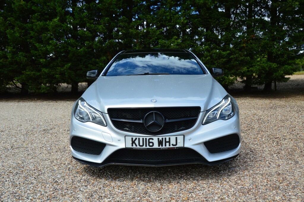 Mercedes-Benz E Class Coupe 3.0 E350d V6 Amg Line Edition 201616 KU16WHJ Silver #3