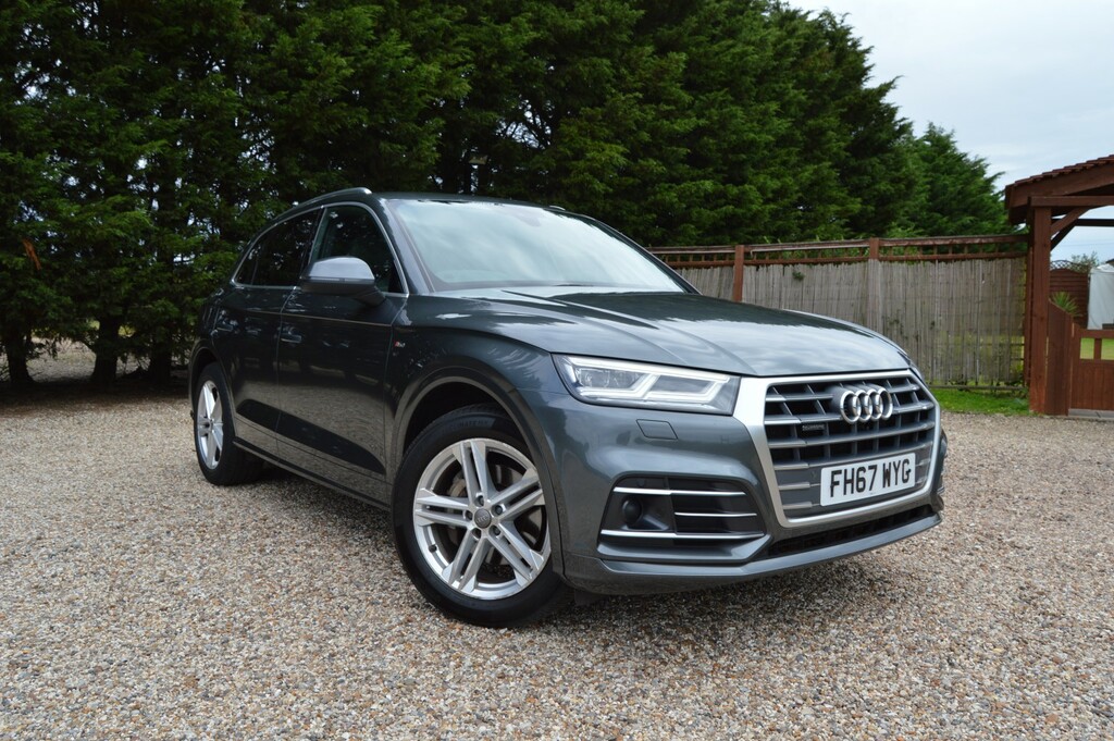 Audi Q5 Suv 2.0 Tdi S Line 201867 FH67WYG Grey #4