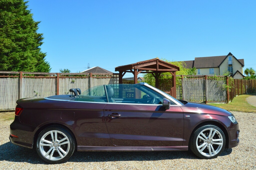 Audi A3 Cabriolet Convertible 1.4 Tfsi Cod S Line 201464 Red #6