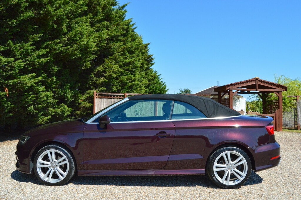Audi A3 Cabriolet Convertible 1.4 Tfsi Cod S Line 201464 Red #5