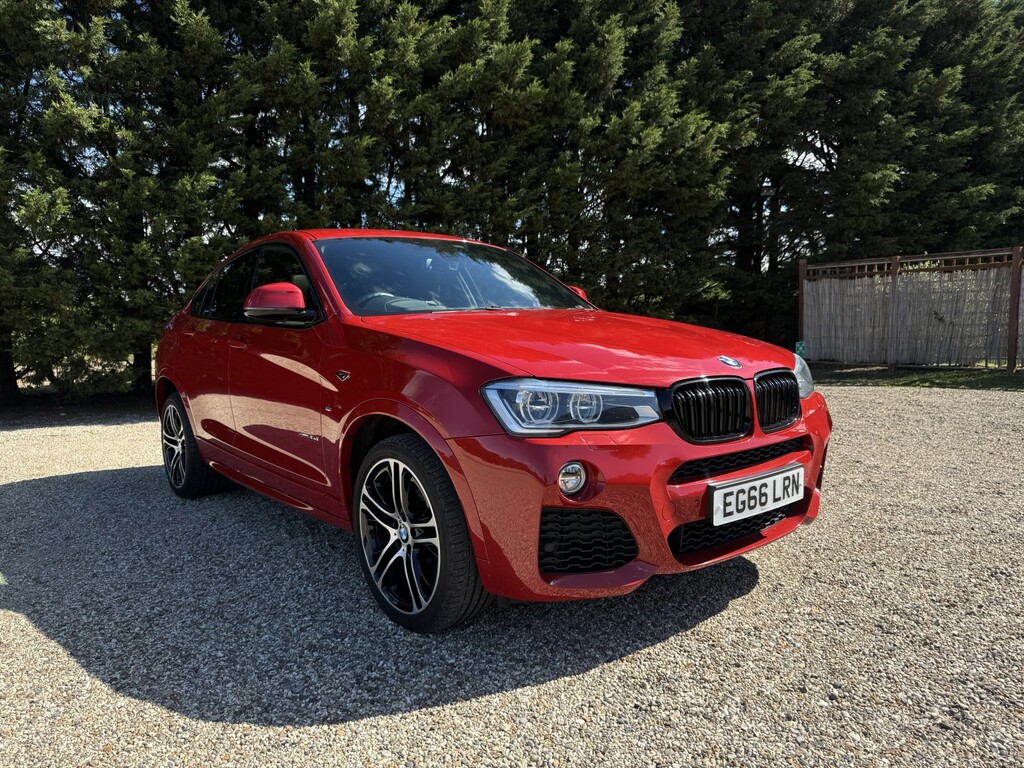 BMW X4 Suv 3.0 X4 Xdrive35d M Sport 201666 Red