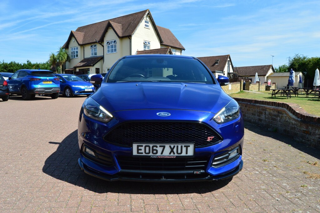 Ford Focus Hatchback 2.0 T Ecoboost St-3 201767 EO67XUT Blue #3