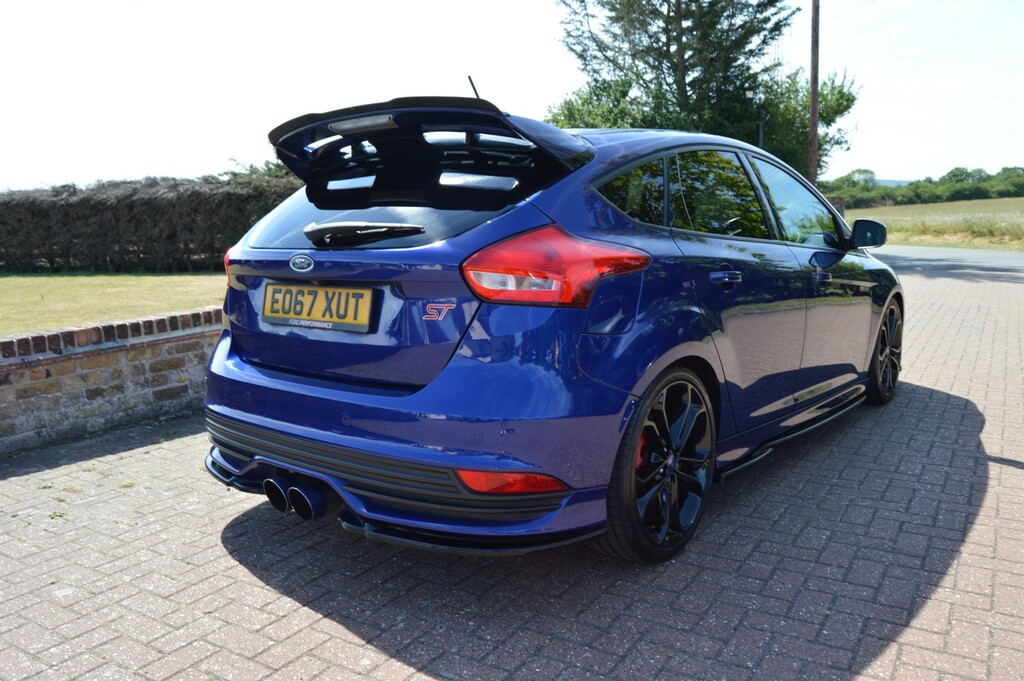 Ford Focus Hatchback 2.0 T Ecoboost St-3 201767 EO67XUT Blue #5