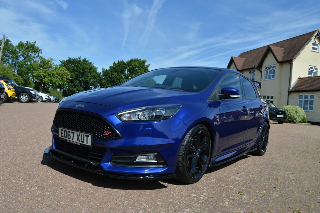 Ford Focus Hatchback 2.0 T Ecoboost St-3 201767 EO67XUT Blue #2