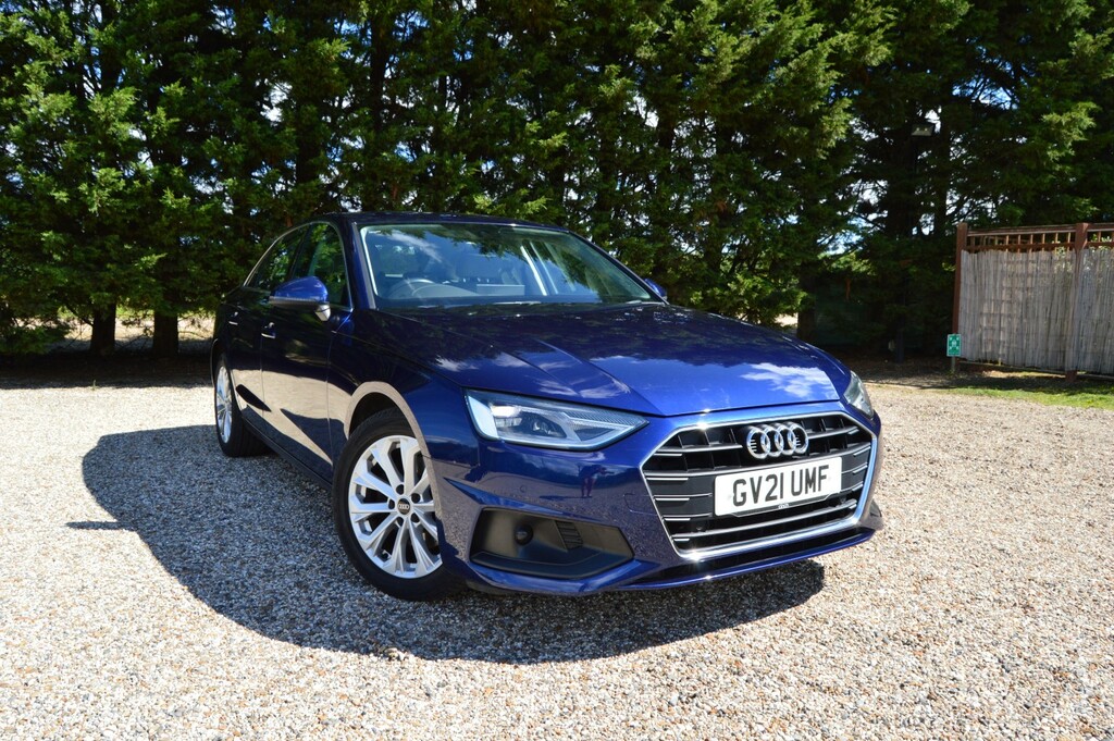 Audi A4 Saloon 2.0 Tdi 35 Technik 202121 Blue