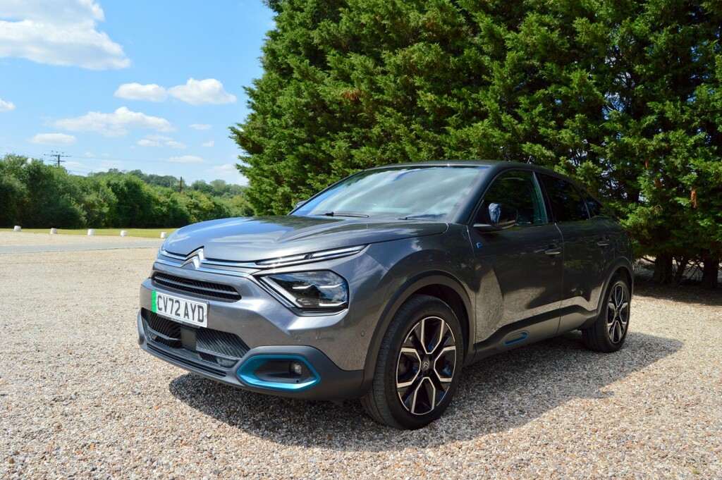 Citroen e-C4 Hatchback E-c4 Shine Plus 100 Kw Battery CV72AYD Grey #2