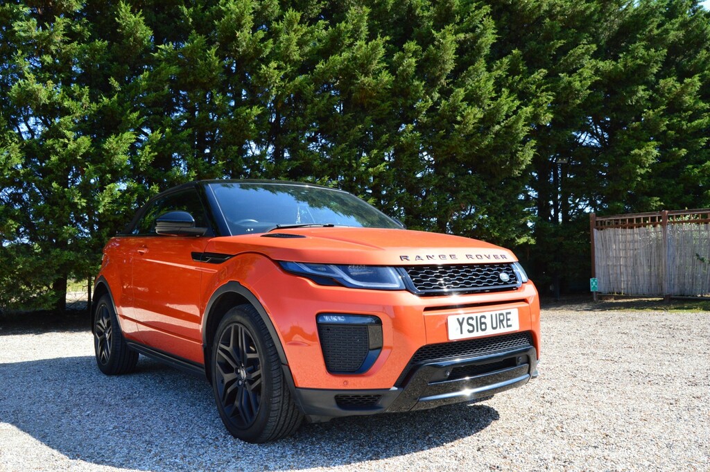 Land Rover Range Rover Evoque Convertible 2.0 Td4 Hse Dynamic 201616 Orange